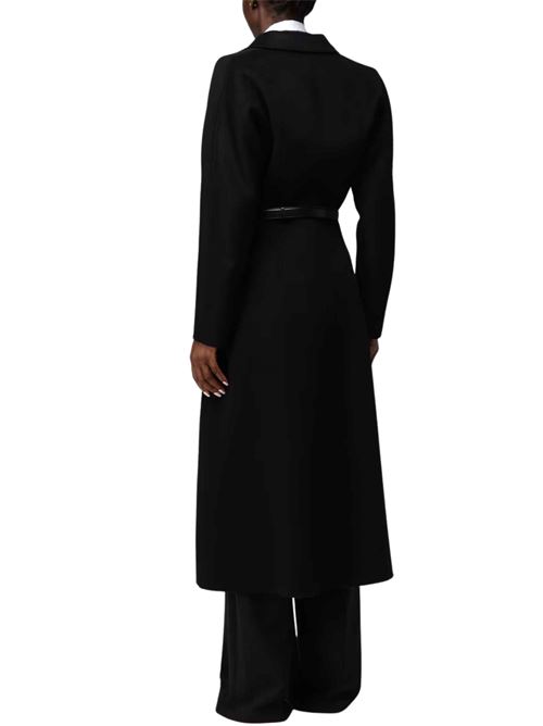 Cappotto in lana con cintura Elisabetta Franchi | CP03D67E2110